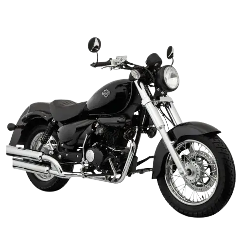 Motocicleta Chopper TC250 Negra