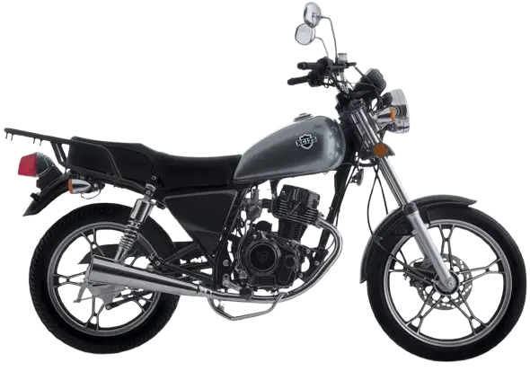 Motocicleta Chopper RC125 Gris