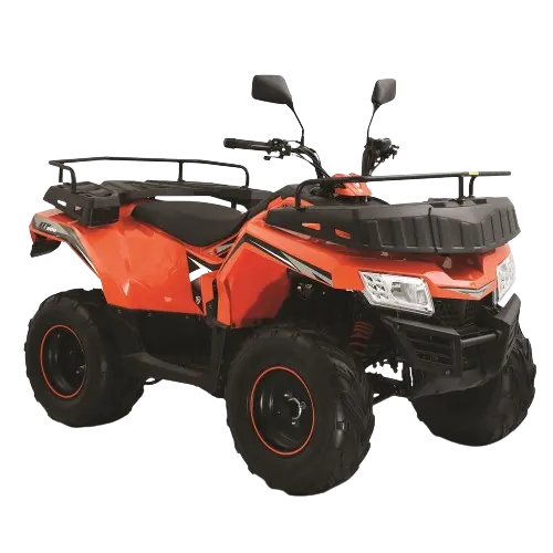 Motocicleta ATV200 Naranja con Negro