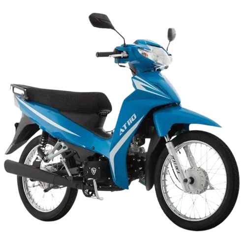 Motocicleta AT 110 lt Azul