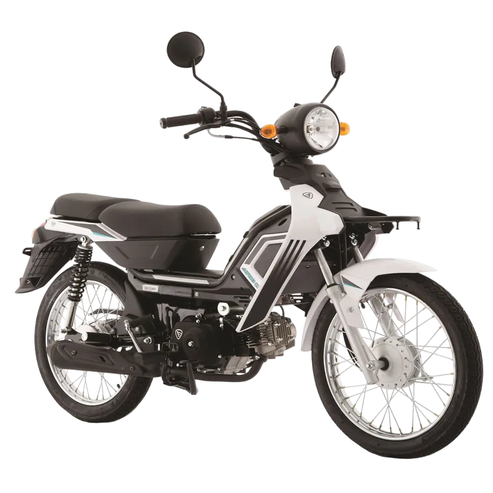 Motocicleta AT 110 LT Blanca