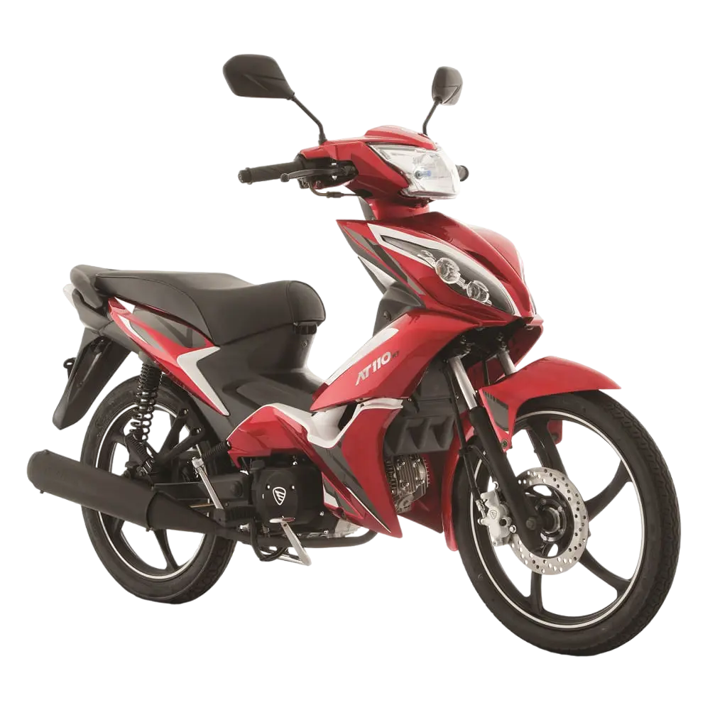 Motocicleta AT 110 RT Roja