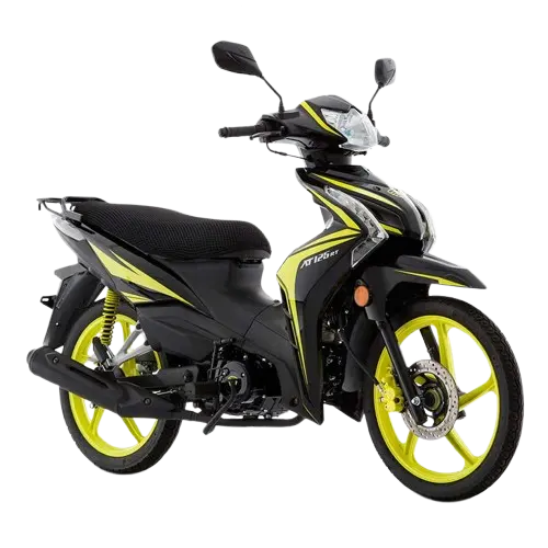 Motocicleta AT 125 RT Amarilla
