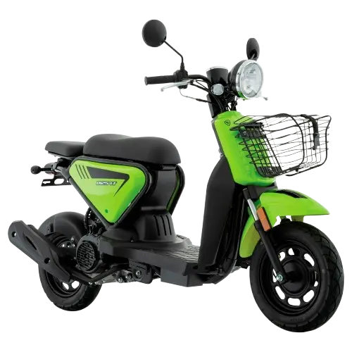 Motocicleta D125 LT Verde