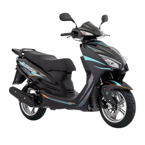 Motocicleta DS 150 Negra