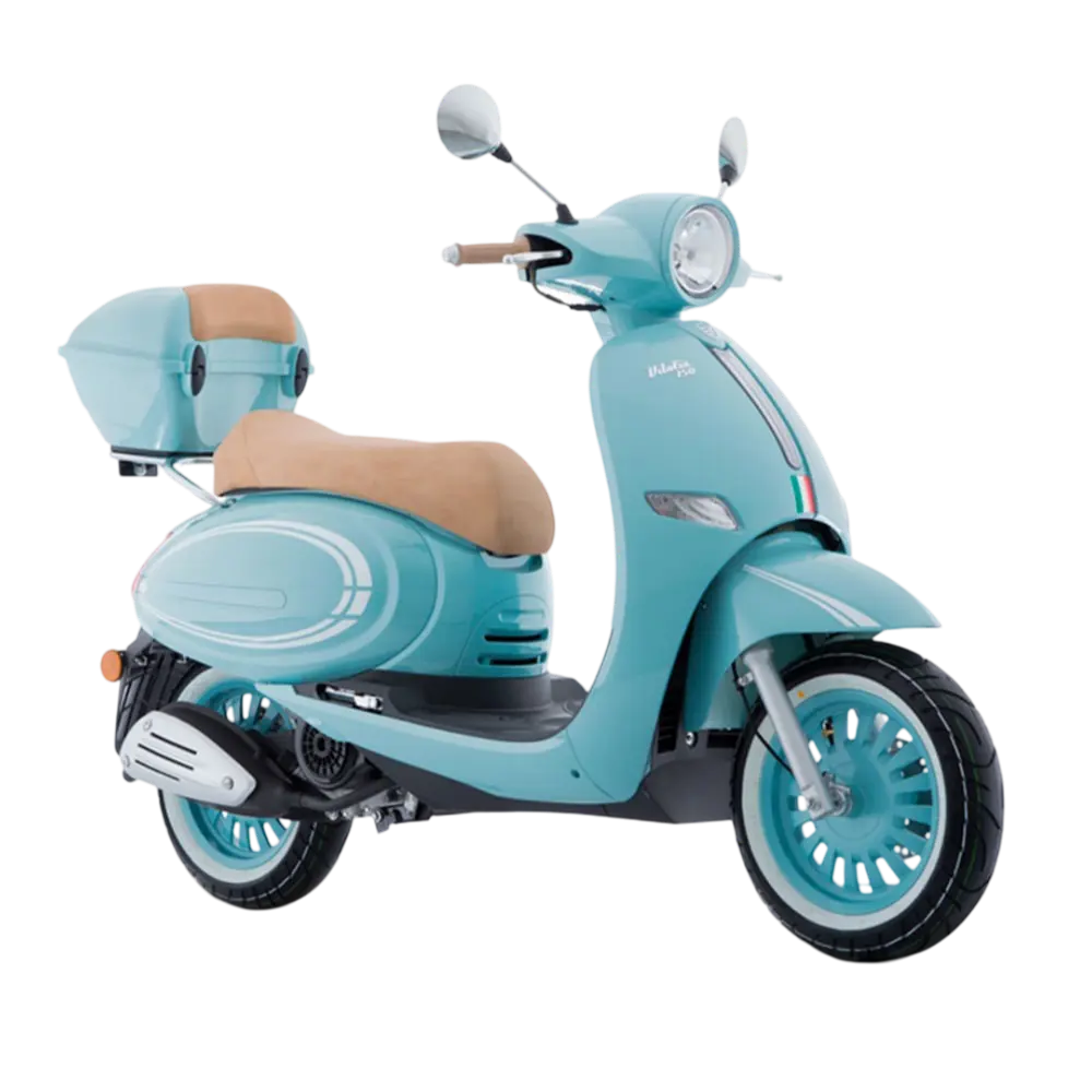 Motocicleta VITALIA 150 Azul/Blanco