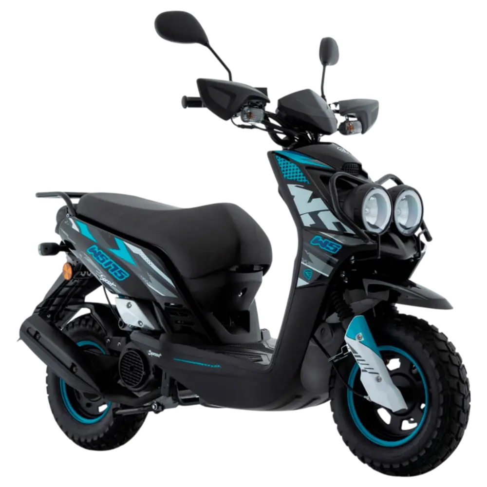 Motocicleta WS 175 Sport Negro/Azul