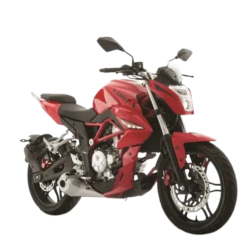 Motocicleta Vort-X 300 Roja con Negro