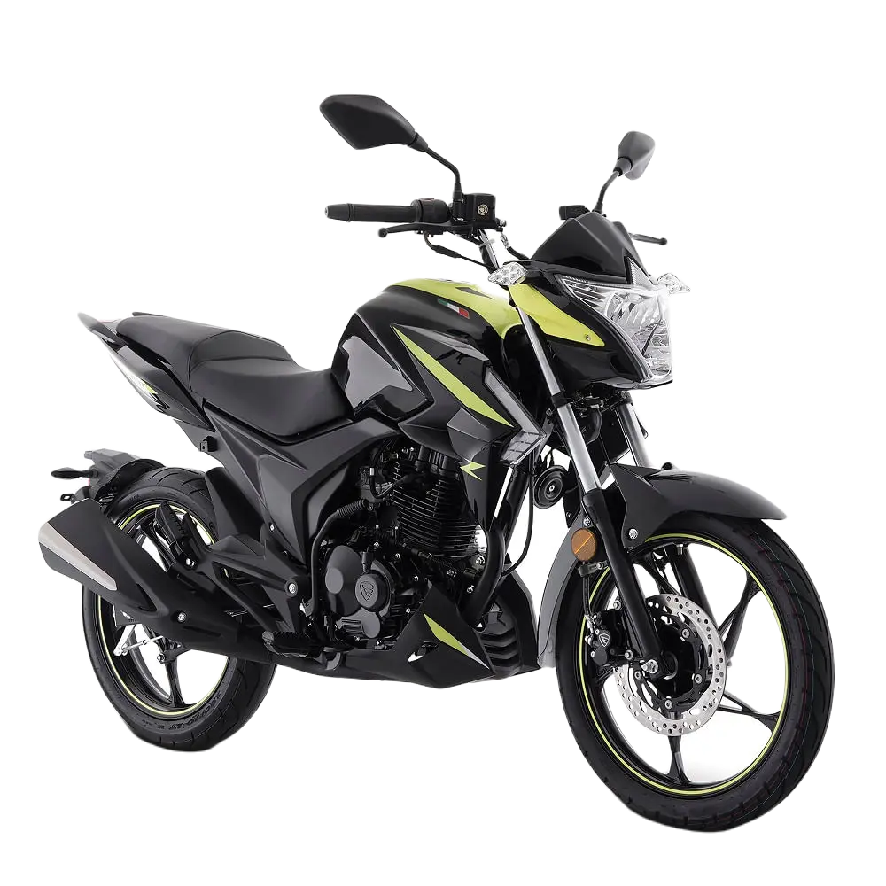 Motocicleta 150Z Negro/Amarillo