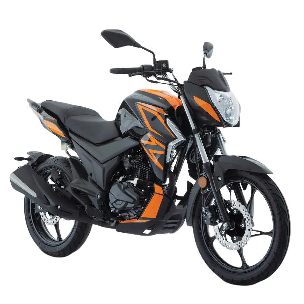 Motocicleta 200Z Anaranjada
